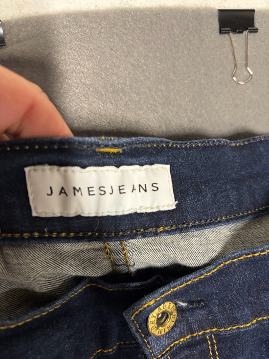 James Jeans Dark Indigo Skinny Jeans Stretch Denim Size 30 - Picture 3 of 7